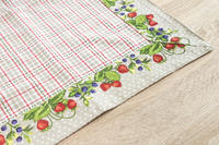 TABLECLOTH 4P BERRIES 140X140 Tellini S.r.l. Wholesale Clothing